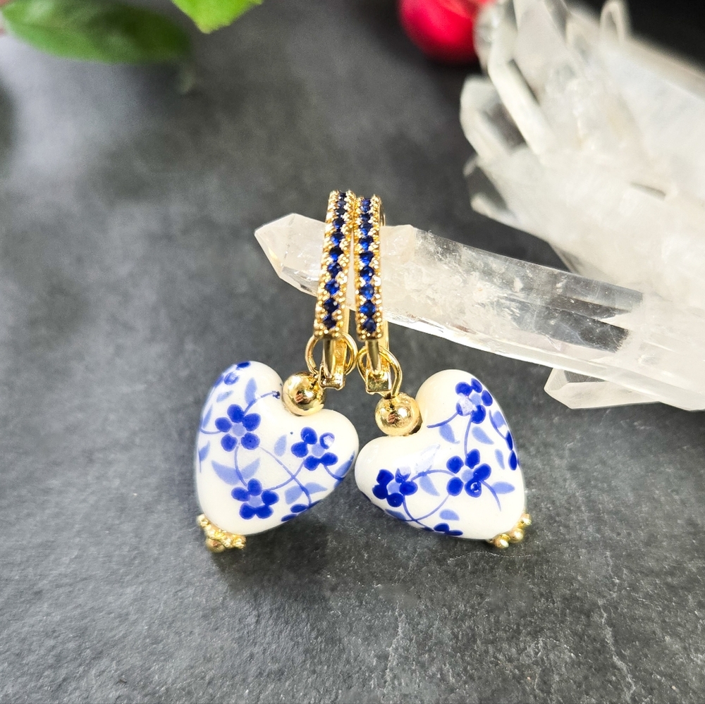 π¦LASTπ¦ NWT Tramps+Thieves Bleuenn Gold Fill Hoop Earrings
